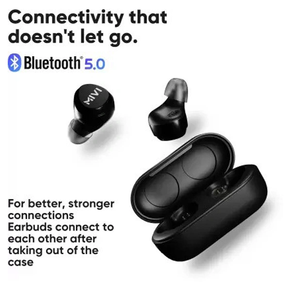 Mivi DuoPods M20 True Wireless Bluetooth Headset - Red - Red
