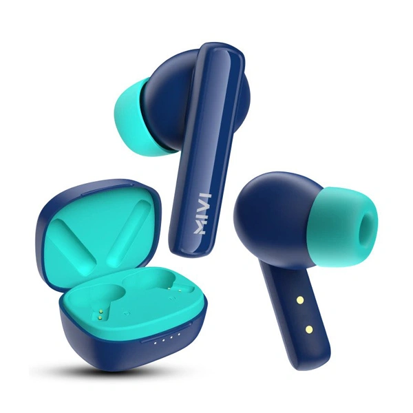 Mivi DuoPods N2 True Wireless Earbuds - Blue - Blue