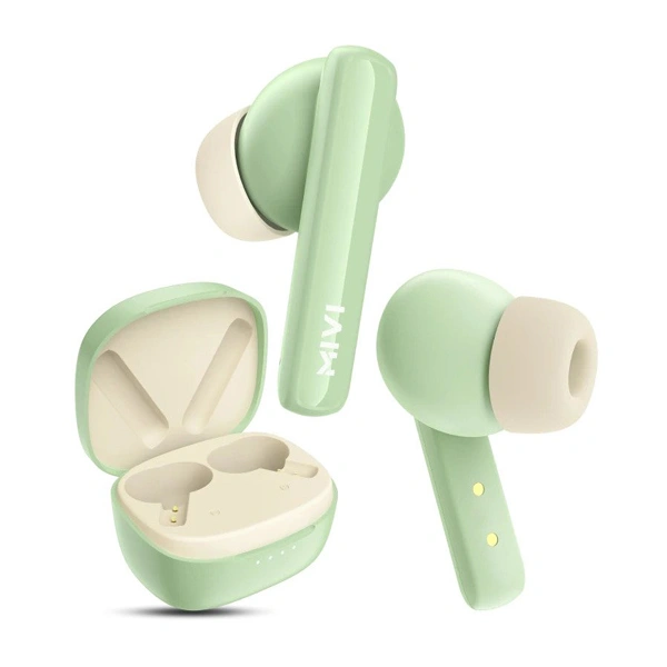 Mivi DuoPods N2 True Wireless Earbuds - Green - Green