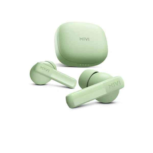 Mivi DuoPods T20 True Wireless Earbuds - Green - Green