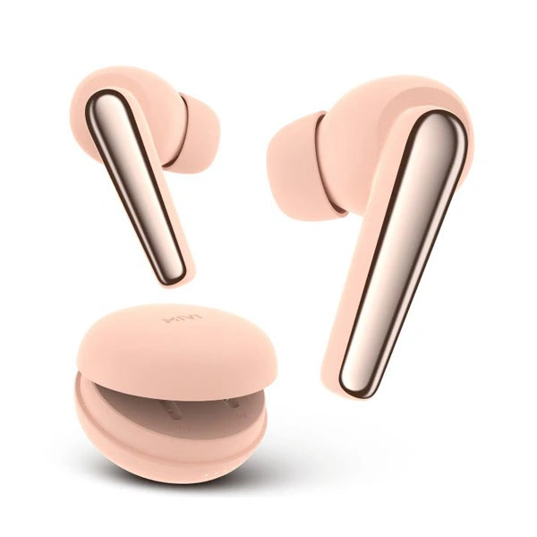 Mivi DuoPods T50 True Wireless Earbuds - Coral Pink - Coral Pink