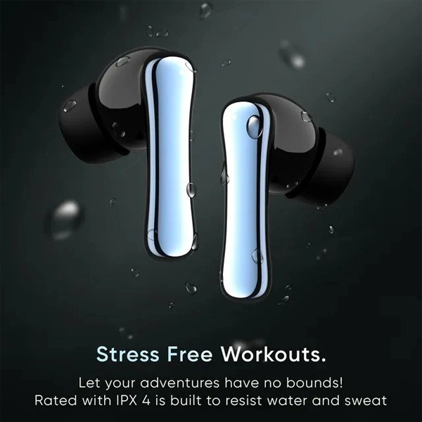Mivi DuoPods T80 True Wireless Earbuds - Blue - Blue