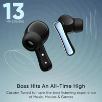 Mivi DuoPods T80 True Wireless Earbuds - Blue - Blue