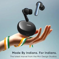 Mivi DuoPods T80 True Wireless Earbuds - Blue - Blue