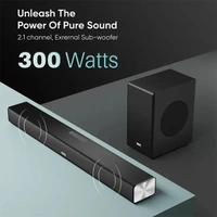Mivi Fort R320 320 Watts Bluetooth Soundbar With Remote - Black, Blue, Red