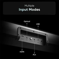 Mivi Fort R320 320 Watts Bluetooth Soundbar With Remote - Black, Blue, Red