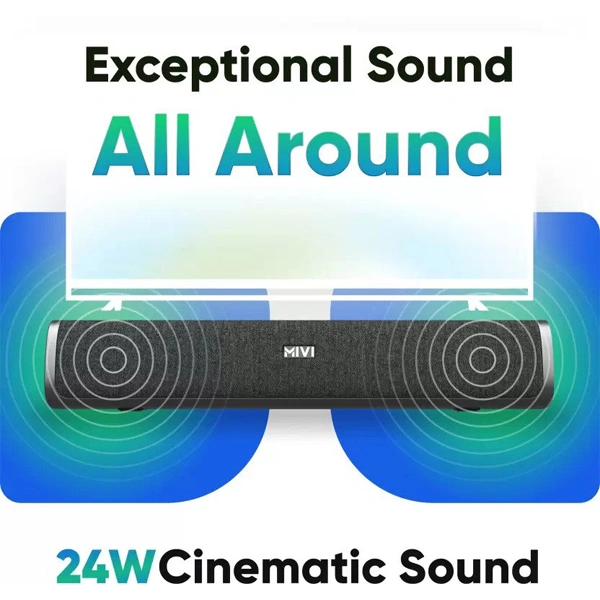 Mivi Fort S24 24W Bluetooth Soundbar