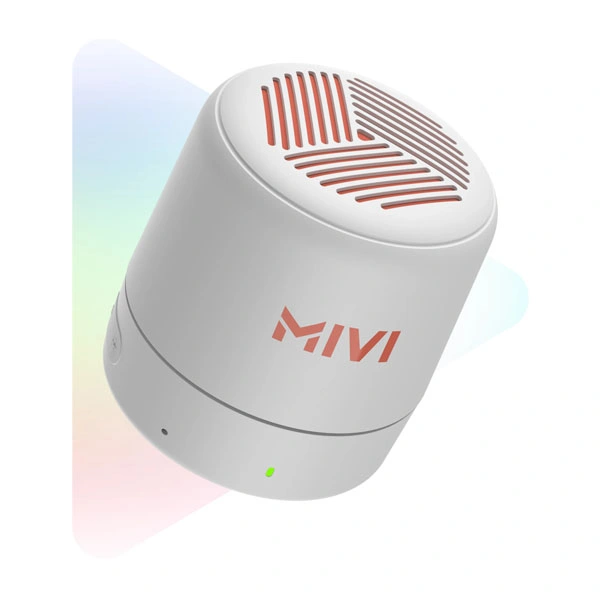 Mivi Play Bluetooth Speaker - White - White