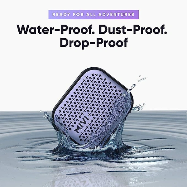 Mivi Roam 2 5W Bluetooth Portable Speaker With 24 Hours Playtime - Blue - Blue