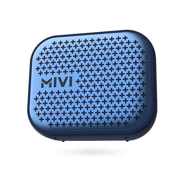 Mivi Roam 2 5W Bluetooth Portable Speaker With 24 Hours Playtime - Blue - Blue