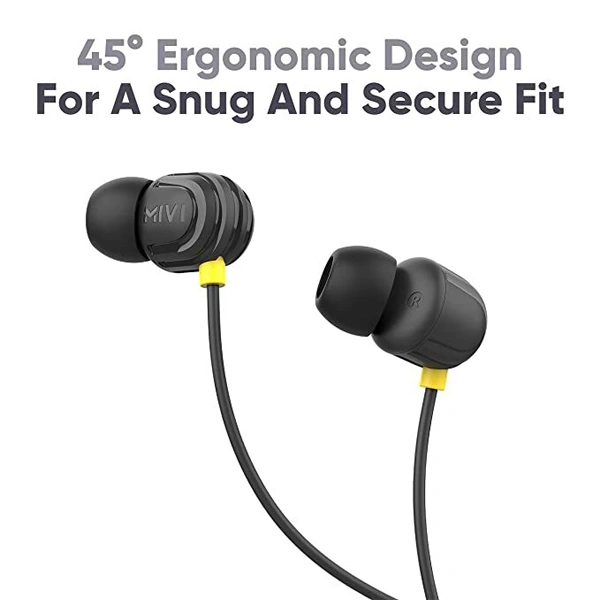 Mivi Rock & Roll E5 Wired In Ear Earphones With HD Sound