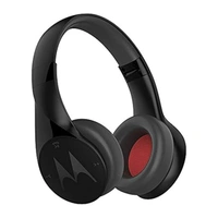 Motorola Pulse Escape Wireless Bluetooth Over The Ear Headphone - Red - Red