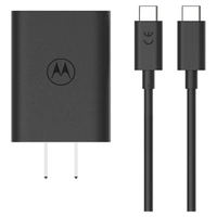 Motorola Turbo Power 68W USB-C Charger with 6.5 AMP USB-C Cable