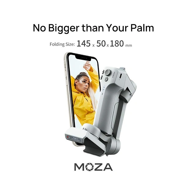 MOZA Mini MX Handheld Smartphone Gimbal with Tripod and Storage Pouch
