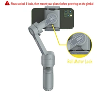 MOZA Mini MX Handheld Smartphone Gimbal with Tripod and Storage Pouch