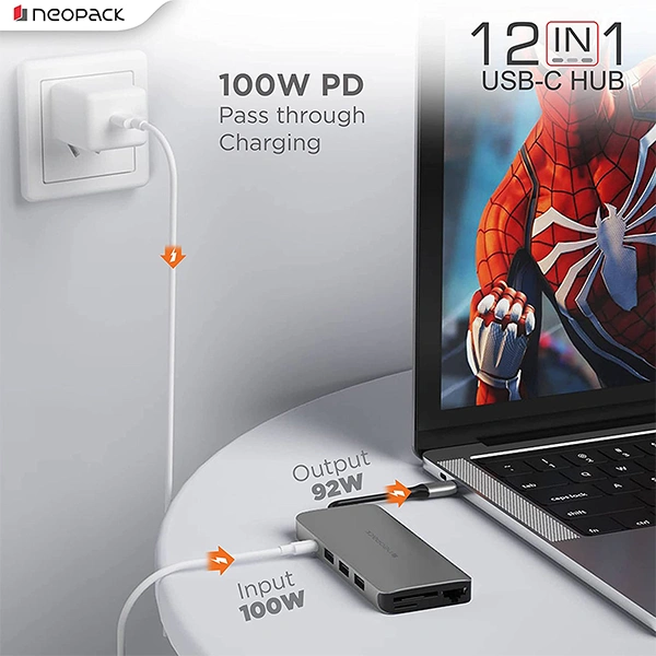 Neopack 12 IN 1 USB C Multi-Function Docking Station
