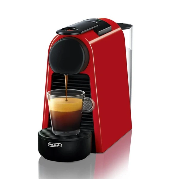 Nespresso Delonghi Essenza Mini Coffee Machine - Red - Red