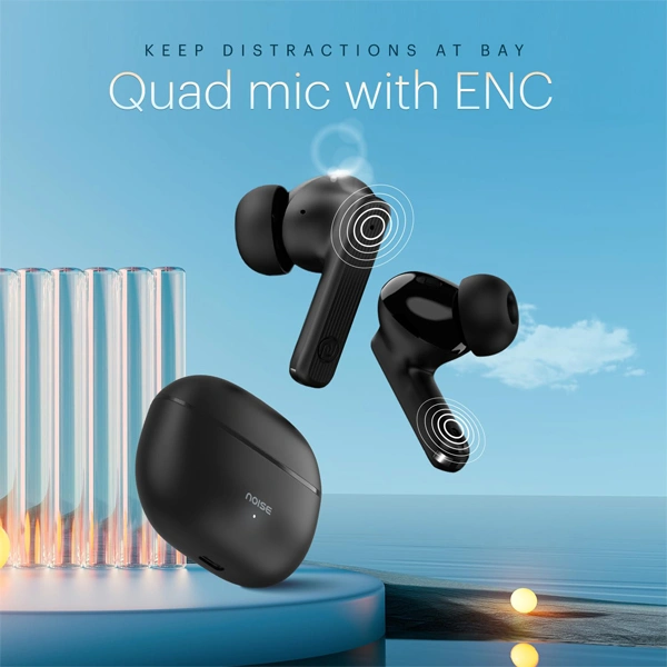 Noise Air Buds 3 Truly Wireless Earbuds - White - White