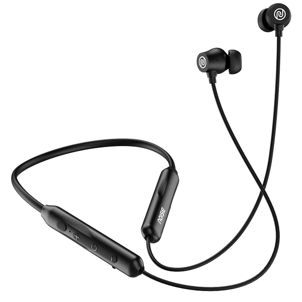 Noise Airwave Pro Bluetooth Wireless Neckband - Metallic Black - Metallic Black