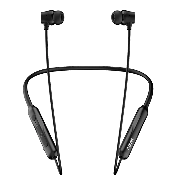 Noise Airwave Pro Bluetooth Wireless Neckband - Metallic Black - Metallic Black