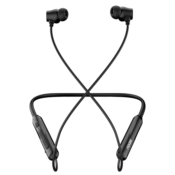 Noise Airwave Pro Bluetooth Wireless Neckband - Metallic Black - Metallic Black