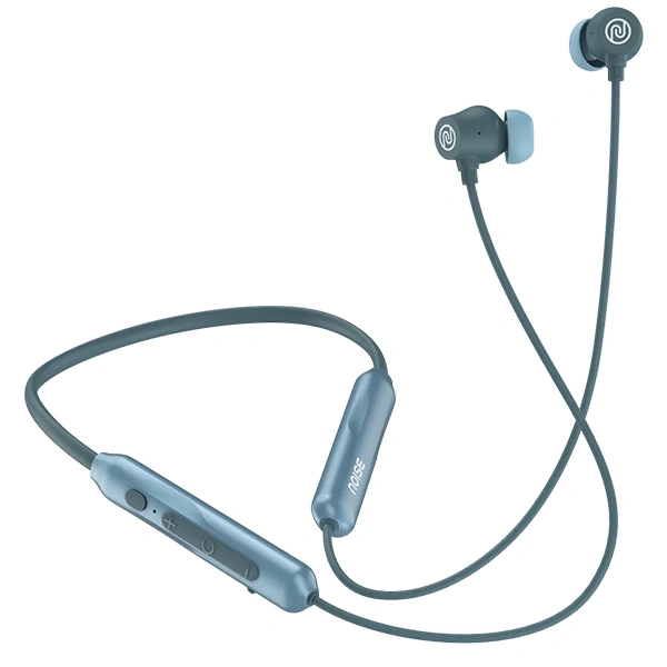 Noise Airwave Pro Bluetooth Wireless Neckband - Metallic Blue - Metallic Blue