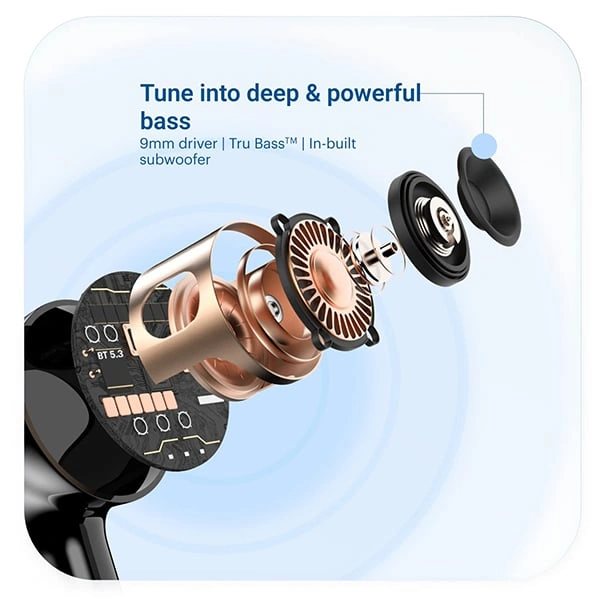 Noise Bare Buds Truly Wireless in Ear Earbuds - Bare White - Bare White