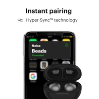 Noise Beads Bluetooth Truly Wireless Earbuds - Onyx Black - Onyx Black