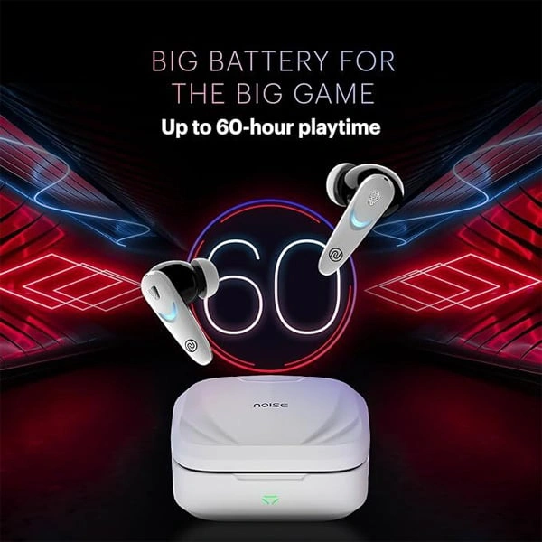 Noise Buds Combat X Truly Wireless Earbuds - White - White