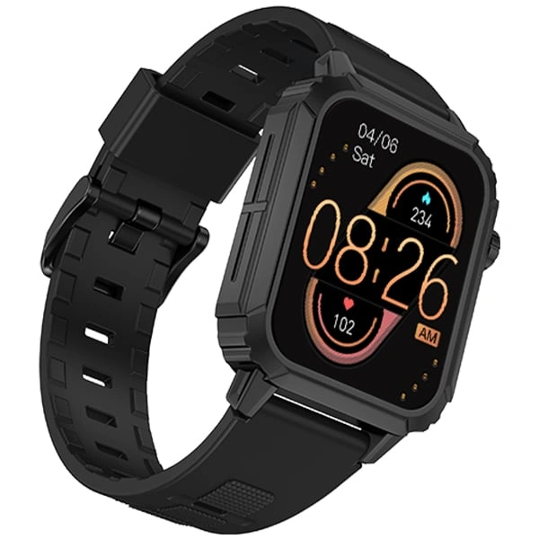 Noise ColorFit Cadet Smart Watch - Lunar Black - Lunar Black
