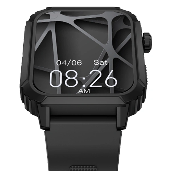 Noise ColorFit Cadet Smart Watch - Lunar Black - Lunar Black