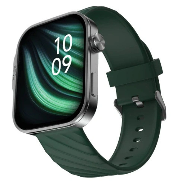 Noise ColorFit Caliber 3 Plus Smartwatch - Forest Green - Forest Green