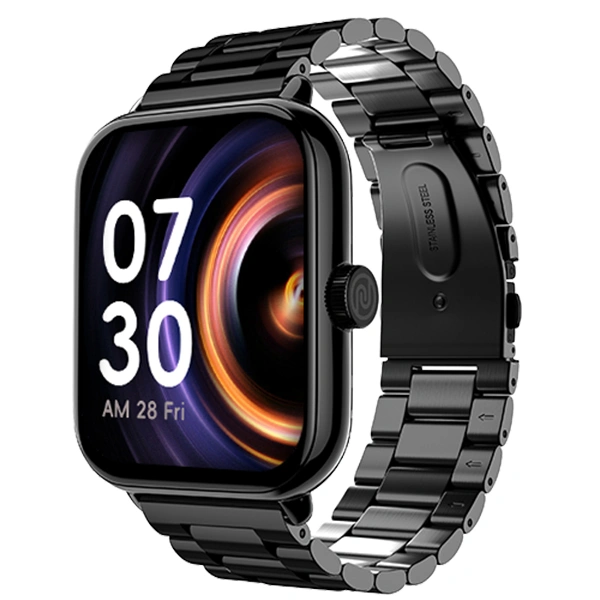 Noise ColorFit Icon 3 Plus Smart Watch - Elite Black - Elite Black