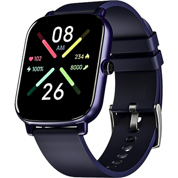 Noise ColorFit Icon Buzz Bluetooth Calling SmartWatch with Voice Assistance - Midnight Blue - Midnight Blue
