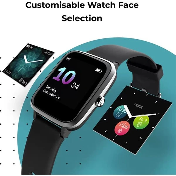 Noise ColorFit Pro 2 Smart Watch - Deep Wine - Deep Wine