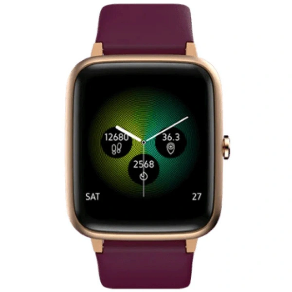 Noise ColorFit Pro 2 Smart Watch - Deep Wine - Deep Wine