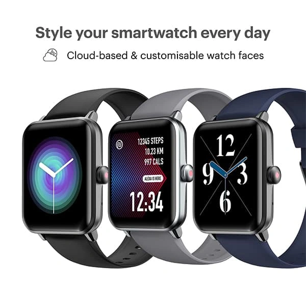 Noise ColorFit Pro 3 Assist Smart Watch - Jet Blue - Jet Blue