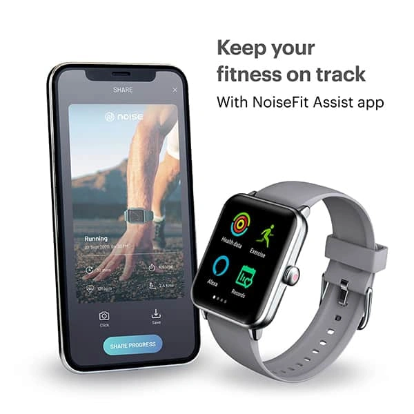 Noise ColorFit Pro 3 Assist Smart Watch - Jet Blue - Jet Blue