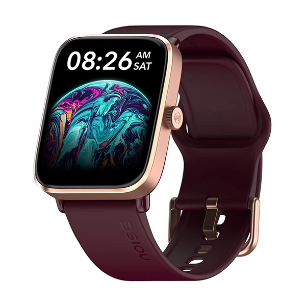 Noise ColorFit Pro 4 Alpha Bluetooth Calling Smart Watch with 1.78 AMOLED Display - Deep Wine - Deep Wine