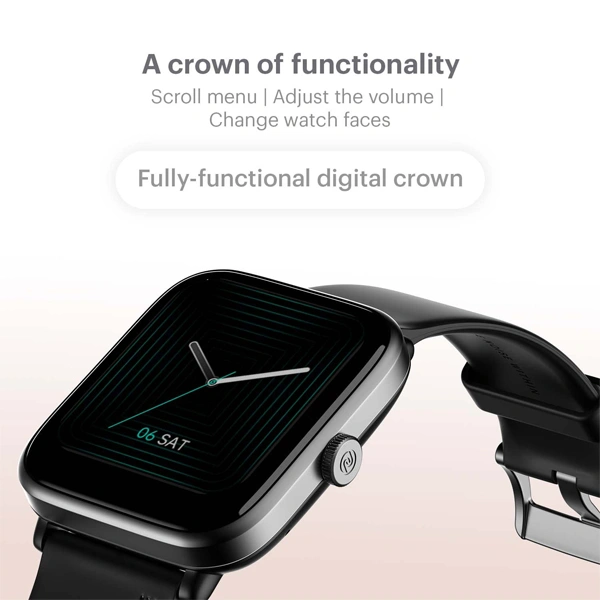 Noise ColorFit Pro 4 Smart Watch - Deep Wine - Deep Wine