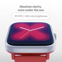 Noise ColorFit Pro 4 Smart Watch - Deep Wine - Deep Wine