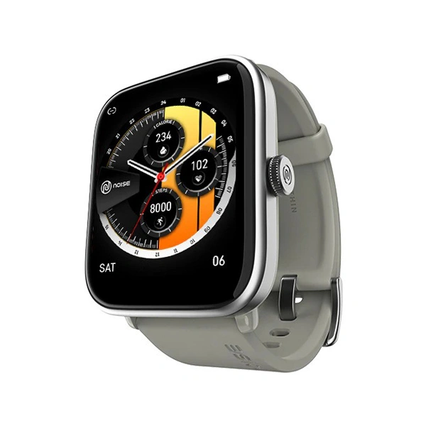 Noise ColorFit Pro 4 Smart Watch - Silver Grey - Silver Grey