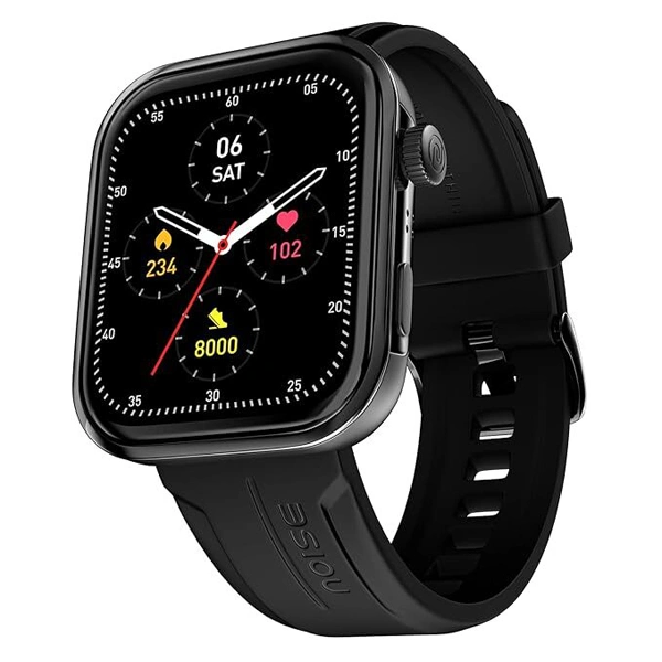 Noise ColorFit Pro 5 Max 1.96" AMOLED Display Smart Watch - Elite Black - Elite Black