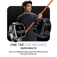 Noise ColorFit Pro 5 Max 1.96" AMOLED Display Smart Watch - Elite Black - Elite Black
