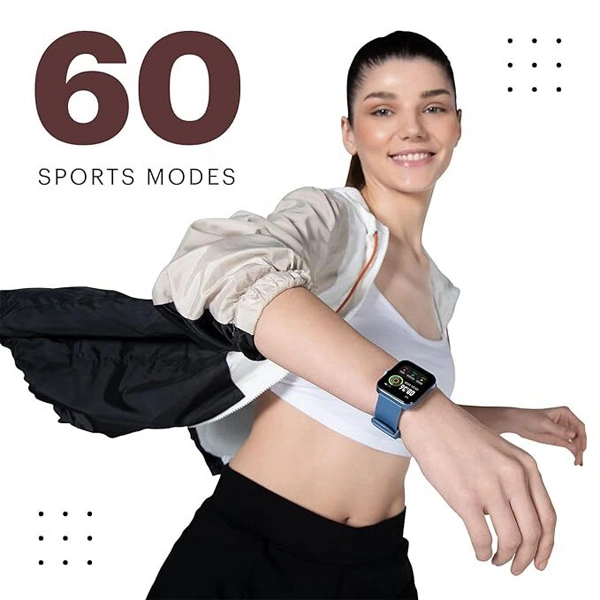 Noise ColorFit Pulse Grand Smart Watch with 1.69"(4.29cm) HD Display - Jet Black - Jet Black