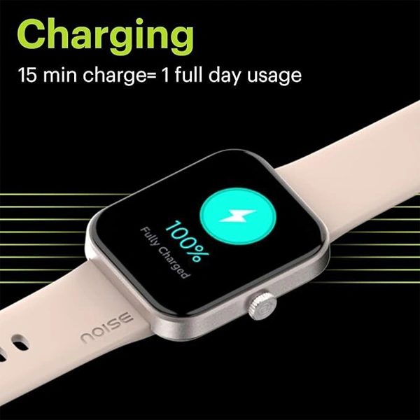 Noise ColorFit Pulse Grand Smart Watch with 1.69"(4.29cm) HD Display - Jet Black - Jet Black