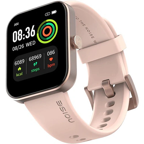 Noise ColorFit Pulse Grand Smart Watch with 1.69"(4.29cm) HD Display - Rose Pink - Rose Pink