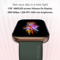 Noise ColorFit Ultra 2 Buzz 1.78" AMOLED Bluetooth Calling Watch - Jet Black - Jet Black