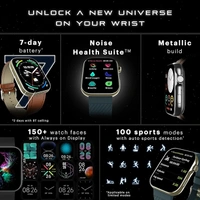 Noise ColorFit Ultra 3 Bluetooth Calling Smart Watch - Silve Elite Edition - Silve Elite Edition