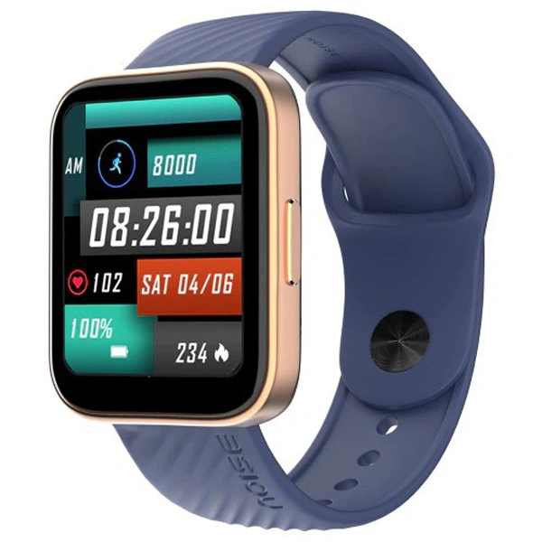 Noise ColorFit Vision 2 Buzz BT Calling Smartwatch - Blue - Blue